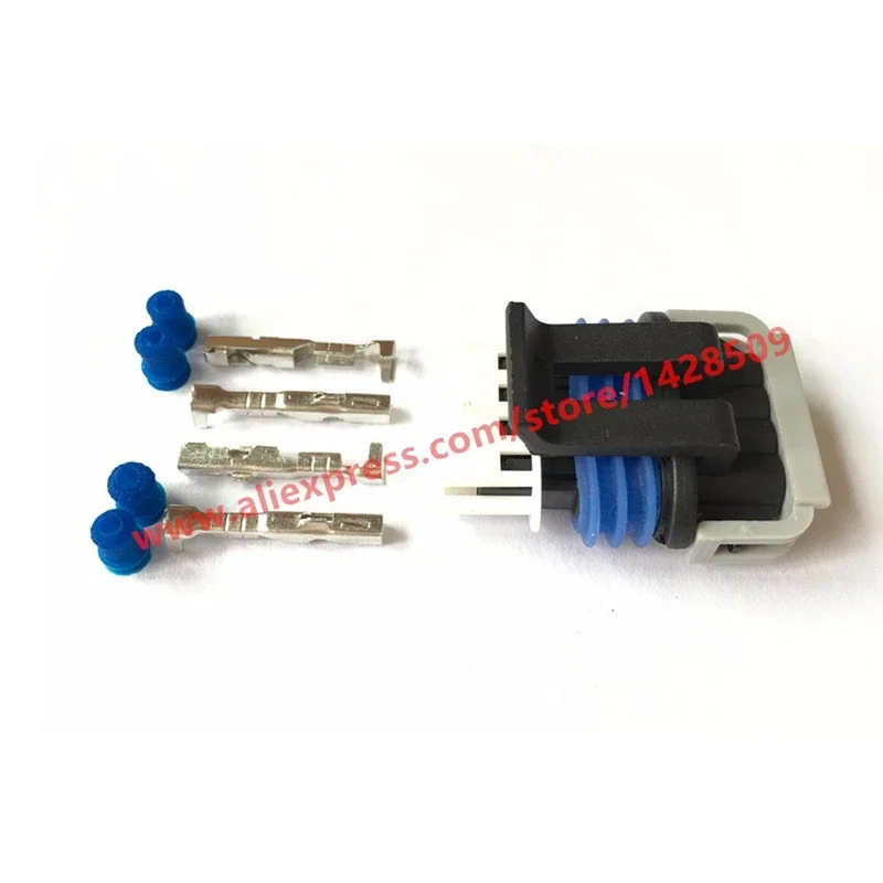 1 Pcs 4 Pin 15439568 15413116 Intake Air Temperature Pressure Sensor Plug Waterproof Wiring Electrical Cable Harness Connector