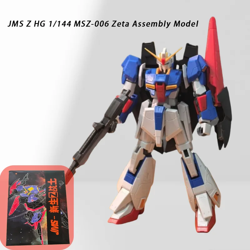 

JMS Z HG 1/144 MSZ-006 ZETA сборная модель фигурки куклы детские игрушки украшение для рабочего стола праздничные подарки Коллекционная