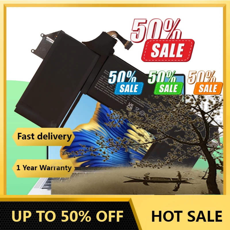 

【Fast Delivery】11.4V 4380mah A1965 Laptop Battery For Apple MacBook Air 13" 2018 2019 Laptop A2179 Early 2020 EMC 3184 EMC3302