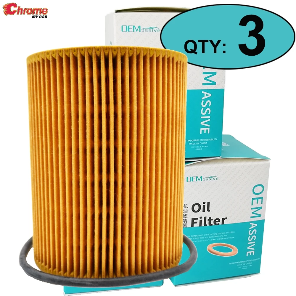 

Масляные фильтры Three (3) для BMW 525i E39 / 330xi E46 2001 - 2005 / 528i 1997 - 2000 / 530i 2001 - 2005 / X3 2004 - 2006 11427512300