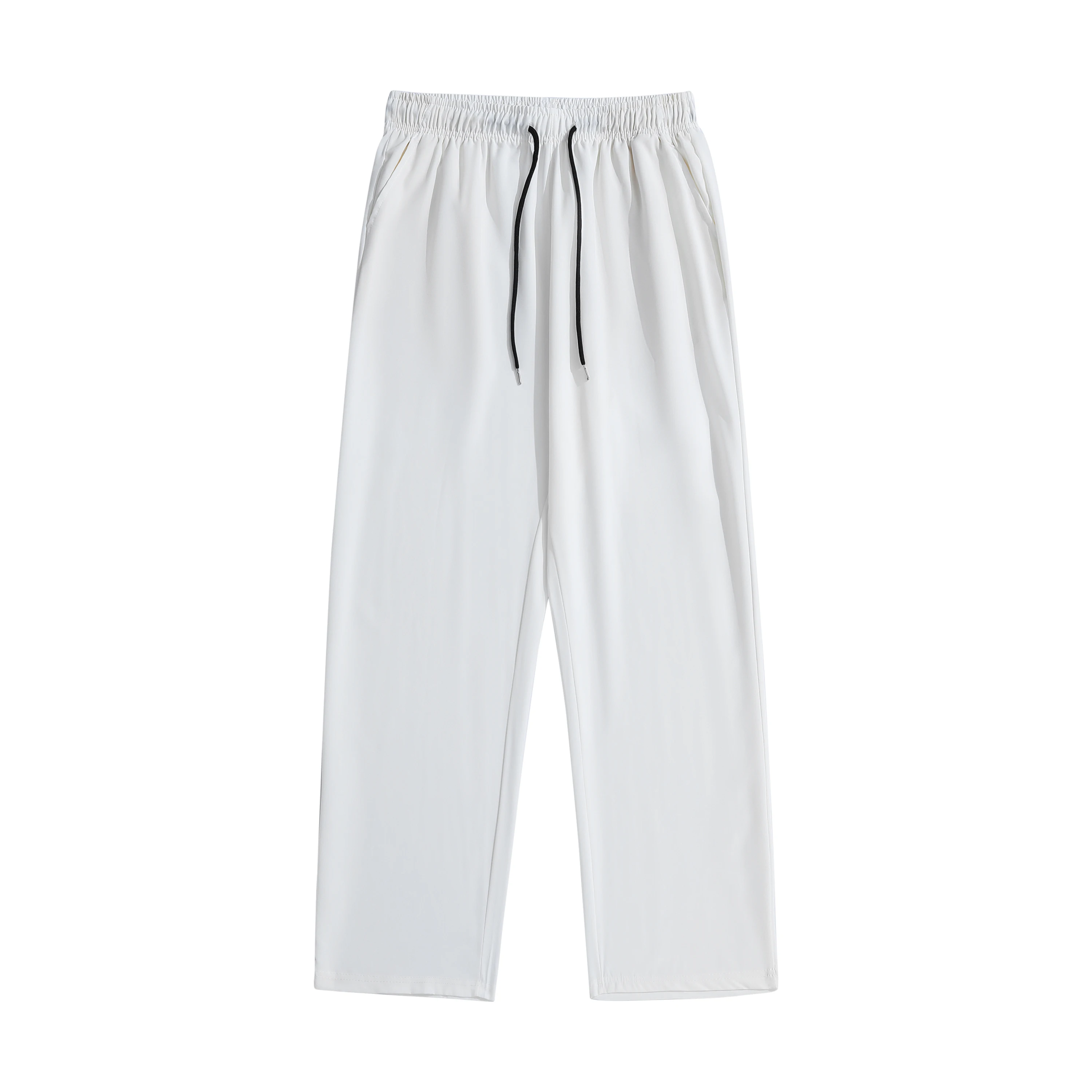 

Мужские черные свободные брюки-карго с эластичным поясом и шнурком, повседневные джоггеры в уличном стиле