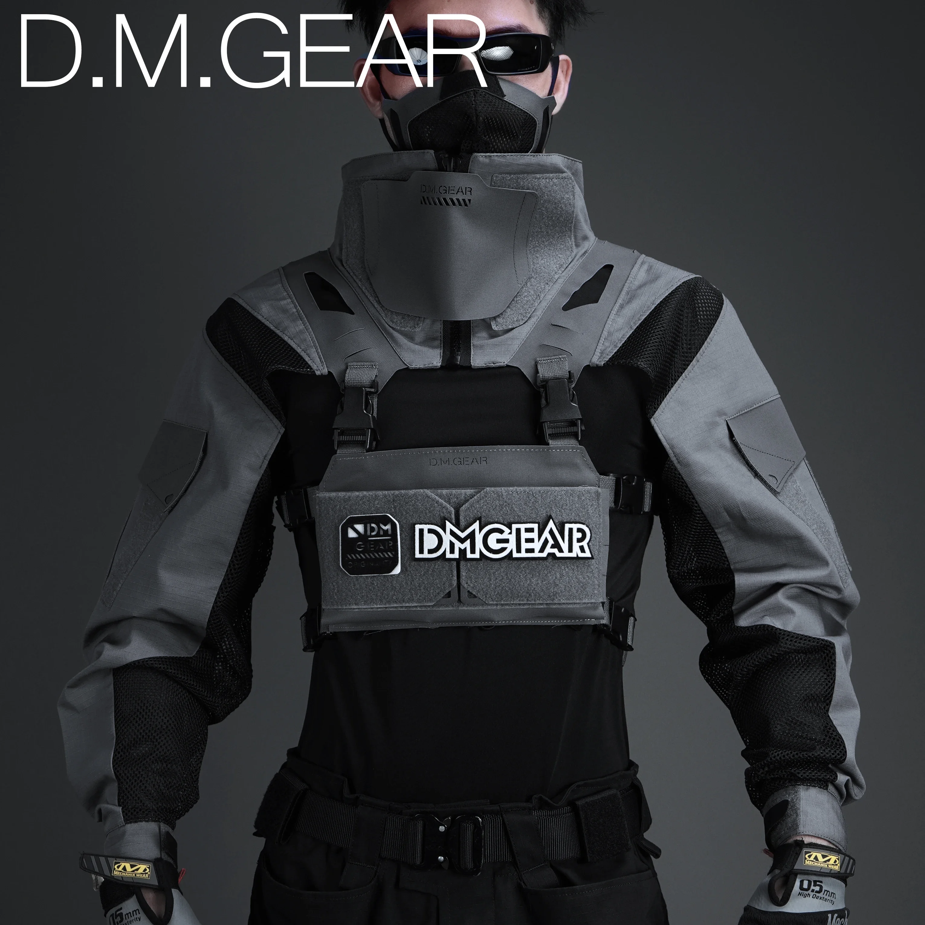 DMGear Original Tactical Combat Jacket Long Sleeve With Mag Pouch Camouflage Clothing Breathable Comfortable Hunting Camping - view 2