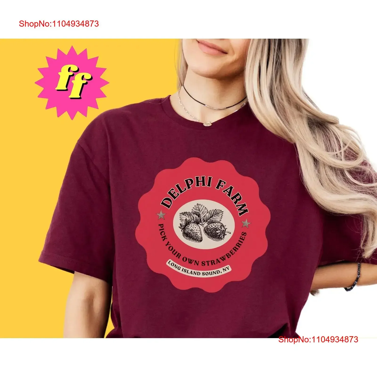 Delphi Strawberry Farm T Shirt Pick Your Own Strawberries The Olympians Retro Vintage Style Bookworm Bookish Book Lover