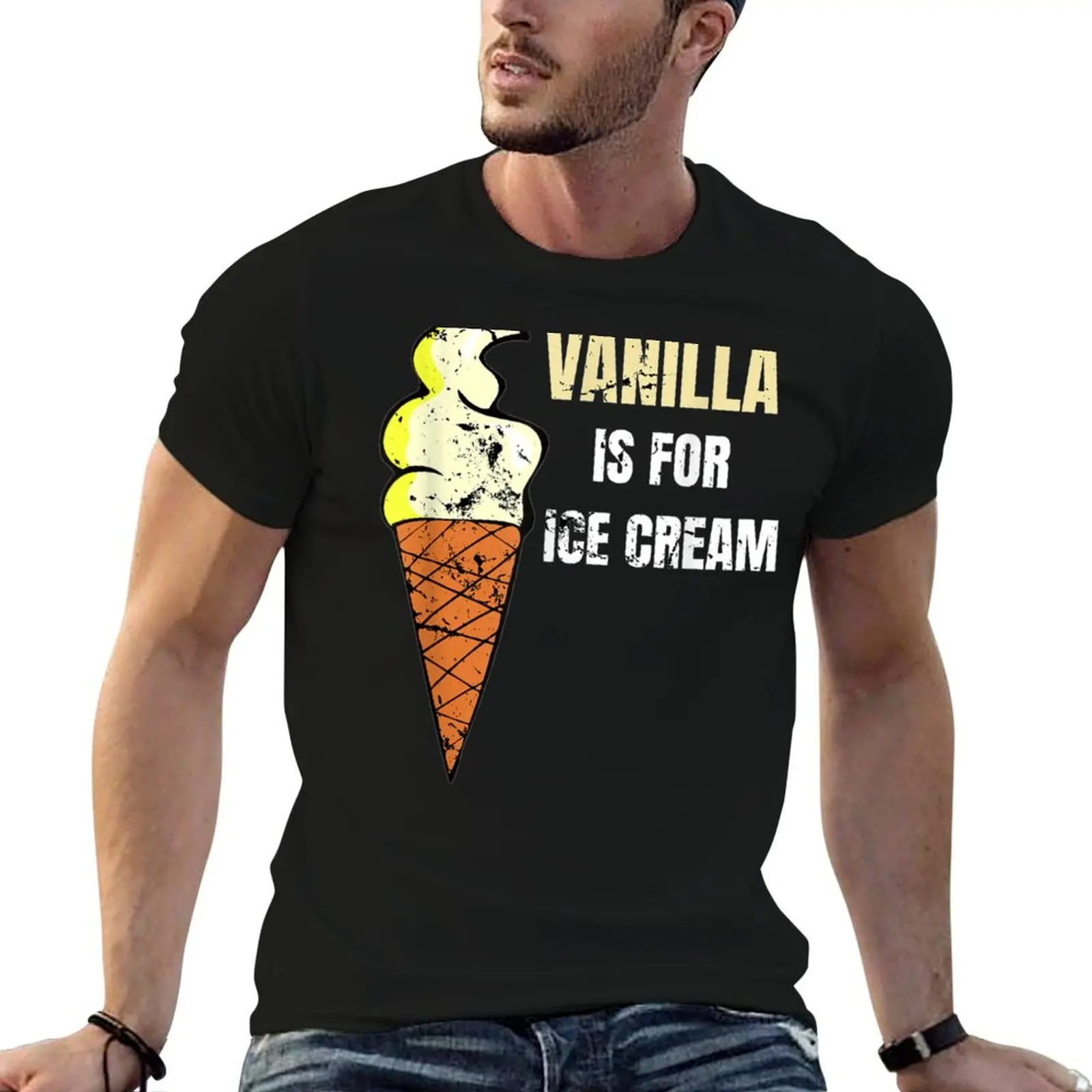 Bdsm Vanilla Is For Ice Cream Daddy Submissive Kink T-Shirt Water Resistant Casual T-Shirt