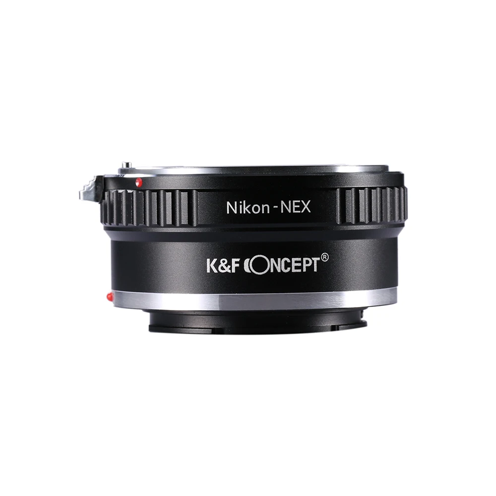 K&F Concept Adapter Nikon F Ai AiS to Sony E for Sony a5000 a6000 a6400 A7C A7C2 A1 A9 A7S A7R2 A73 A7R4 A7R5