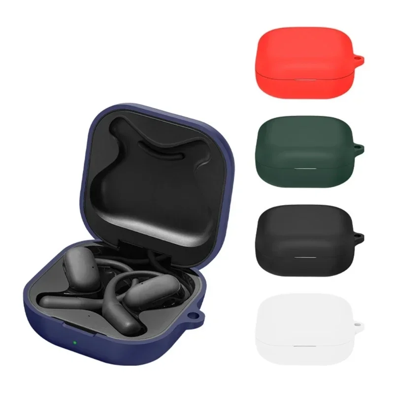 

Silicone protective cover is suitable for SHOKZ-OpenFit T910 Headphone Washable-Shell Antidust Housing Sleeve Non-slip Case