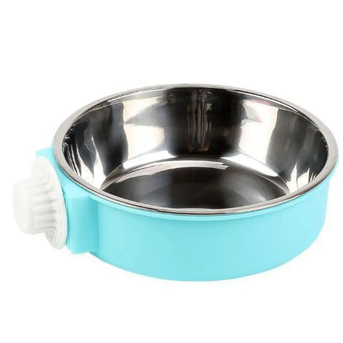 A67T NEW Pet Bowl Anti Tipping Adjustable Stainless Steel Pet Bowl, Perfect Hanging Feeder for Providing Food and Water for Dogs