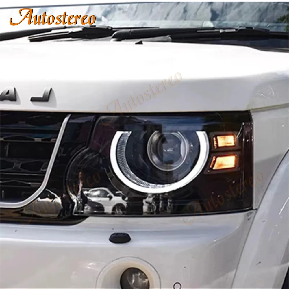 High 2023 Gen Car Headlights LED For Land Rover Range Discovery 4 LD4 2009-2016 New Style LED Glare High Beam Lights