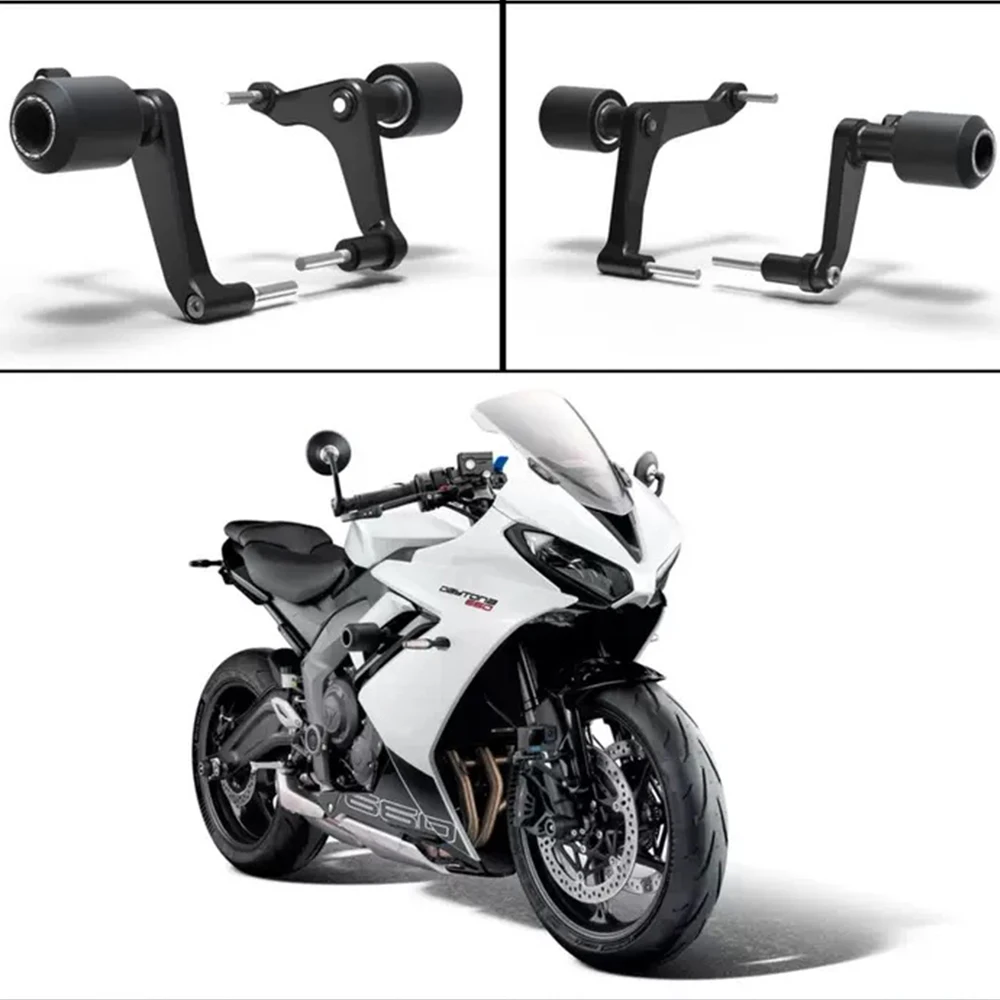 

Frame Slider Motorcycle Accessories Crash Protection For triumph Daytona 660 2024 Crash Protectors