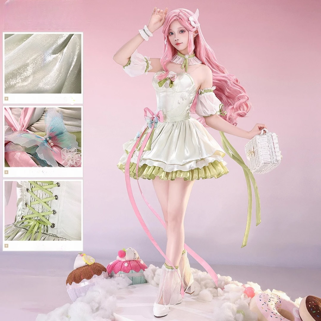 Anime Little Cos 조랑말 충분한 코스프레 FS 의상 액세서리 소품 새로운 달콤한 로리타 드레스 파티 크리스마스 소녀 유니폼 선물