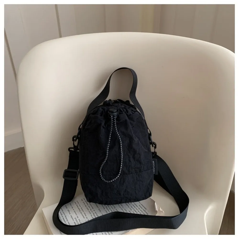 Portable Nylon Phone Bag Large Capacity Multi Function Water Bottle Bag Adjust Strap Crossbody Pouch Daily