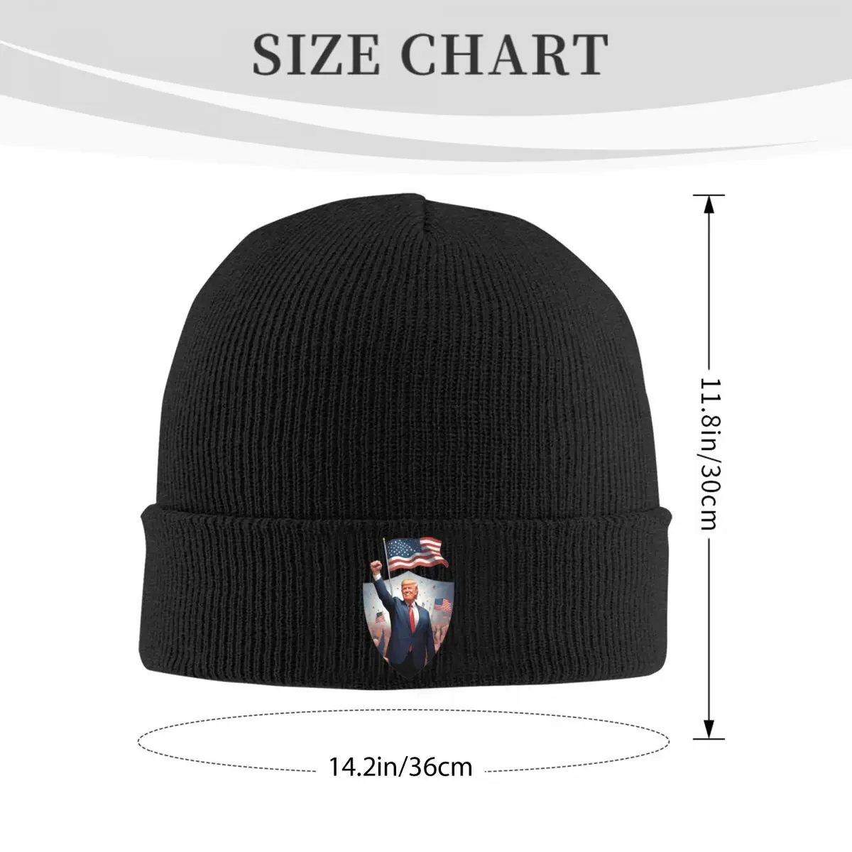 دونالد ترامب تأخذ أمريكا مرة أخرى 2024 قبعات صغيرة قبعات الموضة للجنسين الكبار Kpop Skullies Beanies الخريف الشتاء الجرافيك قبعة صغيرة