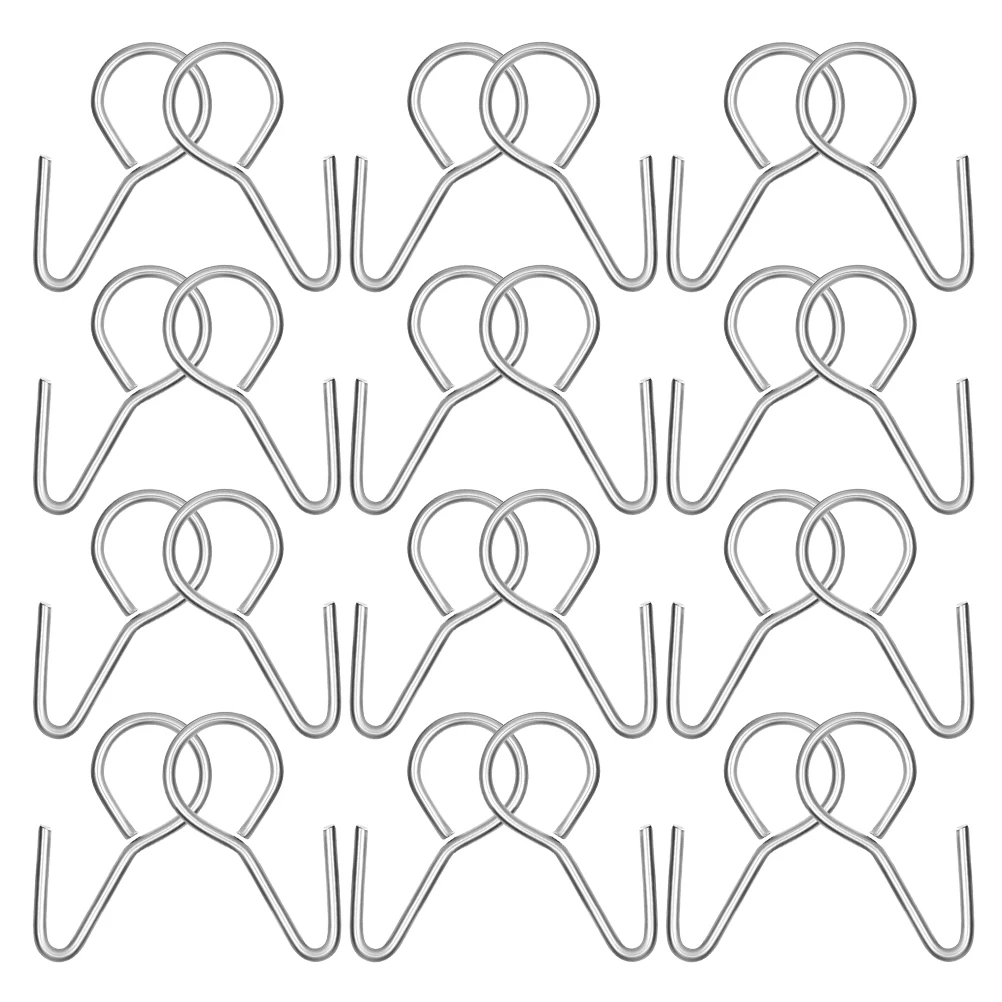 

100 Pcs Cover 2 0x35mm Seat Cover Installation Hooks S Hooks Easy Installation Durable Car Seat Mat Accessories