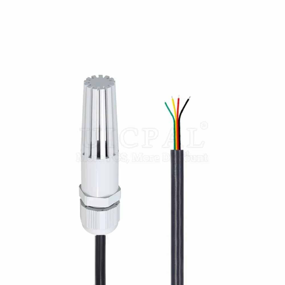 RS485 Sensor de temperatura y humedad Cable de sonda Modbus RTU IP67 impermeable PE PVC sonda de Metal 20CM módulos de sensores de alta precisión