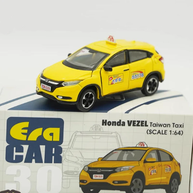 

Diecast Original 1:64 Scale Era Car Vezel Simulation Alloy Car Model Static Display Collectible Toy Gift Souvenir Decoration