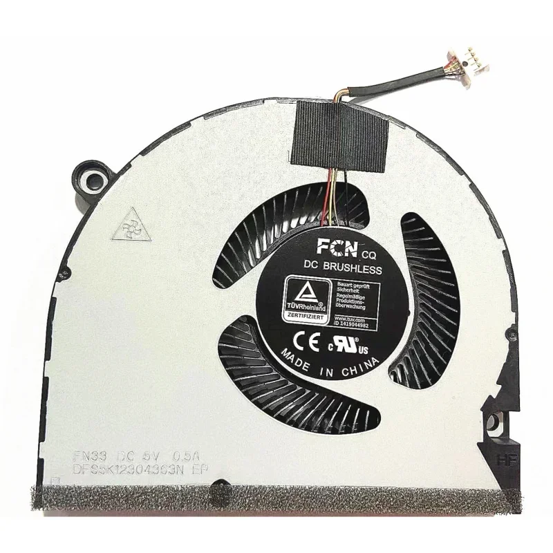 Original for RSFX14-41G SF314-510G N20H3 Swift X N20C12 Notebook Cooling Fan