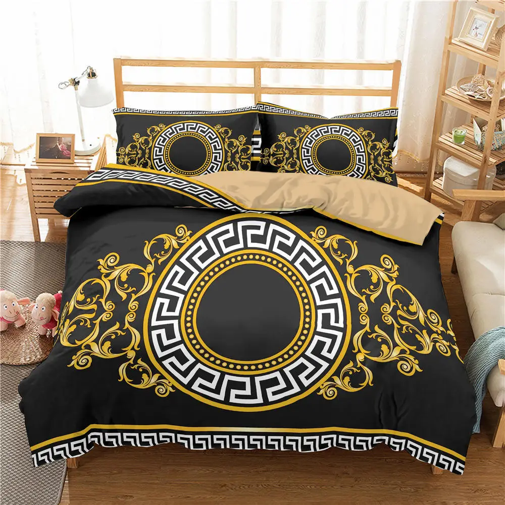 

Home Textile Queen Size Duvet Cover Set Bedding Set Luxury Comfortable Quilt Cover Pillowcase No Sheet 180X210