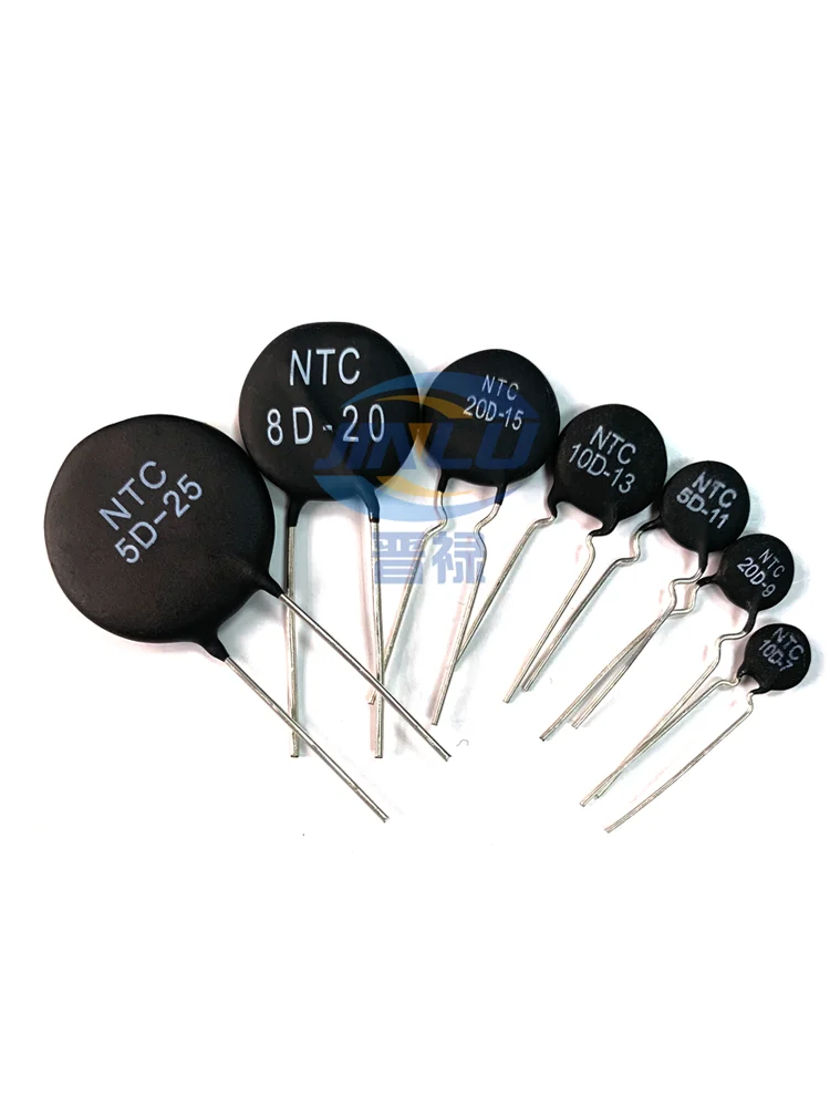 10Pcs NTC Thermistor Negative Temperature Coefficient 1.3D-13 1.5D-13 2.5D-13 3D-13 5D-13 8D-13 10D-13 47D-13