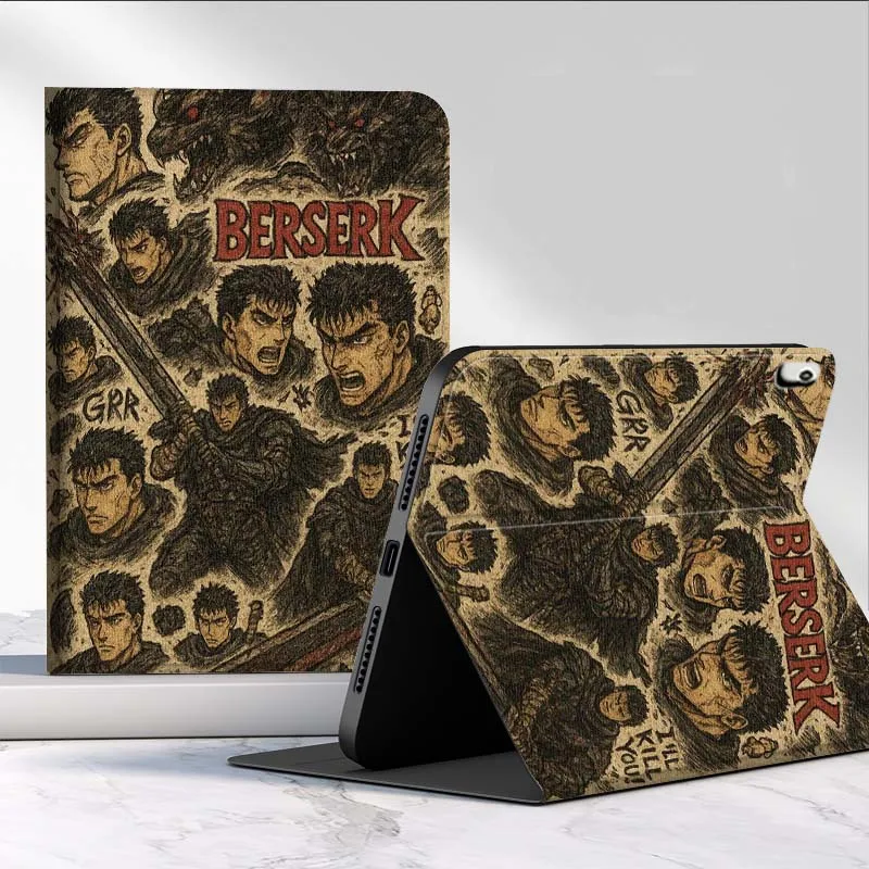 

Чехол для планшета Anime Berserk Art для Samsung Galaxy Tab S11 S10 S9 S8 A8 A9 A11 10,9 8,7 10,1 Plus
