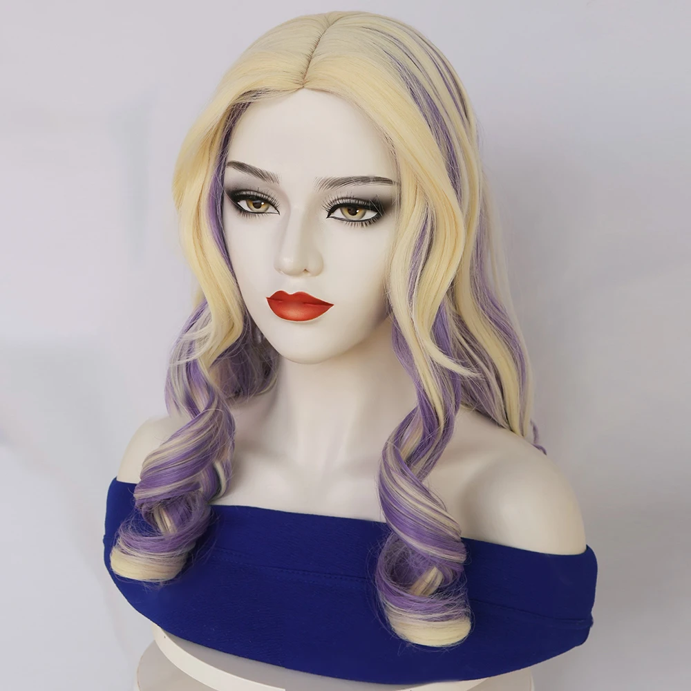 Movie Zombies 4 Dawn Of The Vampires Addison Zed Victor Cosplay Wig Men Women Hair Heat Resistant Synthetic Wig Halloween Prop