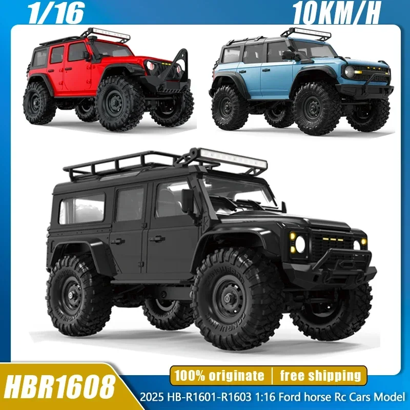 

HB R1601 R1602 R1603 R1604 R1605 R1606 R1607 R1608 R1609 1/16 Радиоуправляемый автомобиль 4x4 RC Offroad Альпинистский автомобиль Ford Horse Модель игрушки