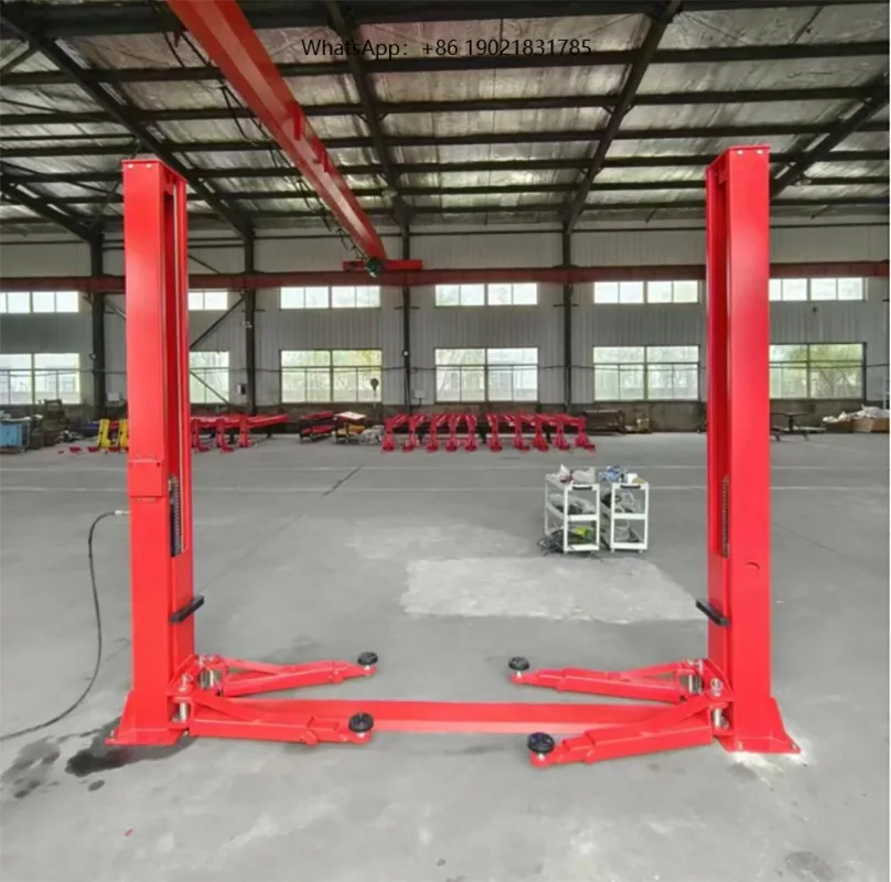 CE Approved Factory Price Advanced Garage Auto Equipment Two Post Lift 4000kg  Two Post Car Lift for Car Garage and Workshop