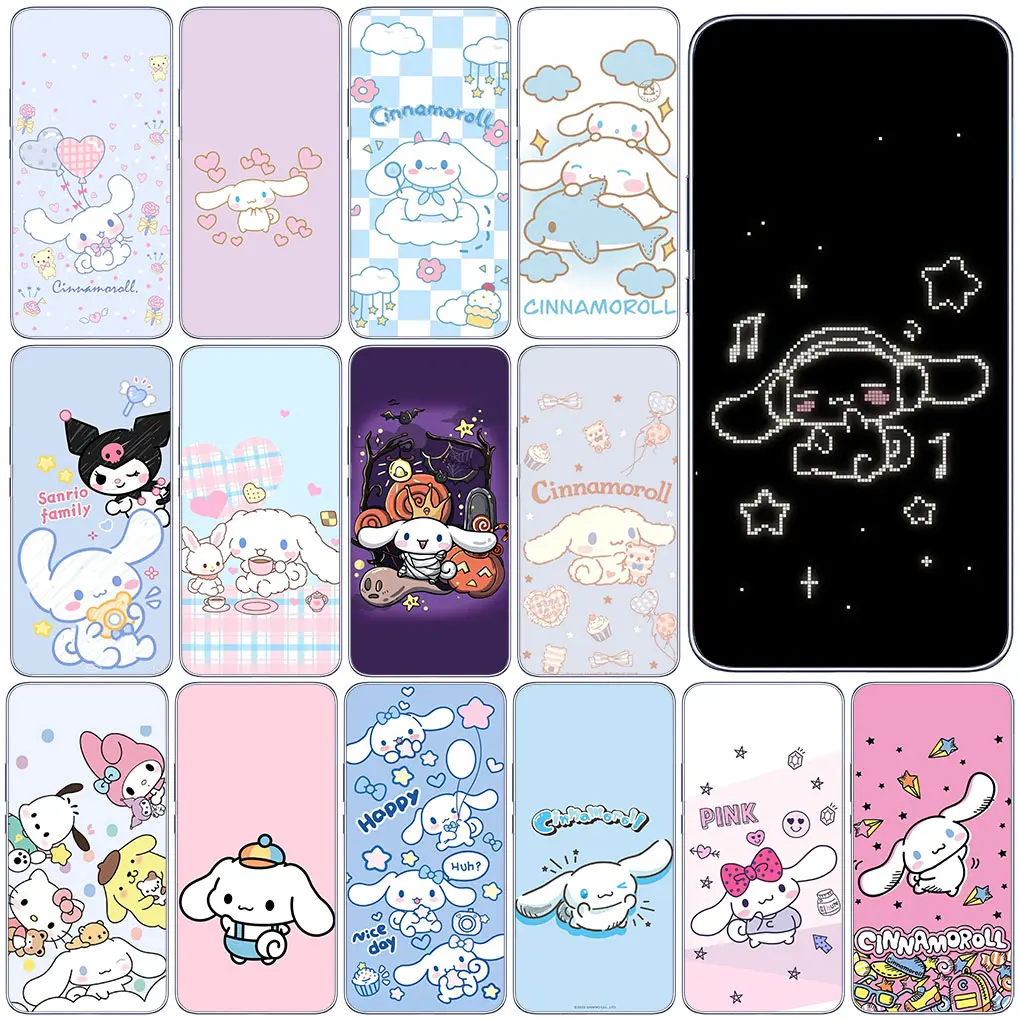 Fashion Cartoon Cute Cinnamoroll Phone Cover Case for Motorola Moto G13 G14 G53 G54 G62 G72 G82 G84 E13 E20 G42 G32 G23 G22