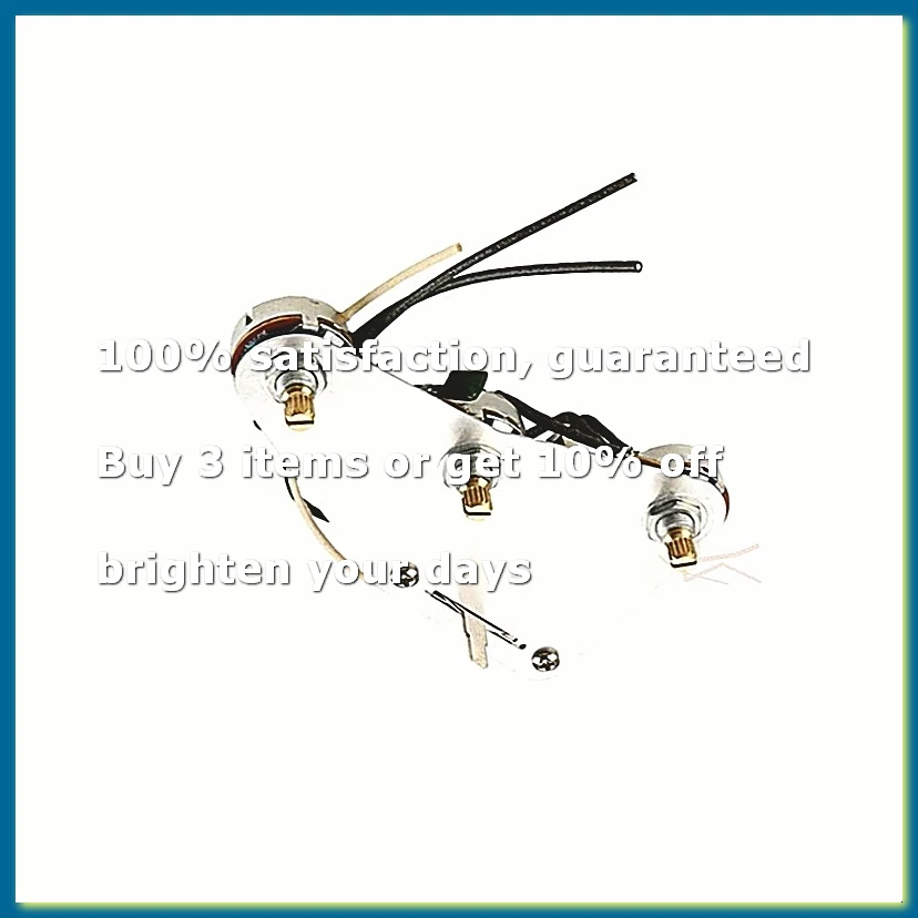 ●Electric Guitar Wiring Harness 5-Way Converter 250K Pots for Guitar Used Prewired Wiring Harness Kit