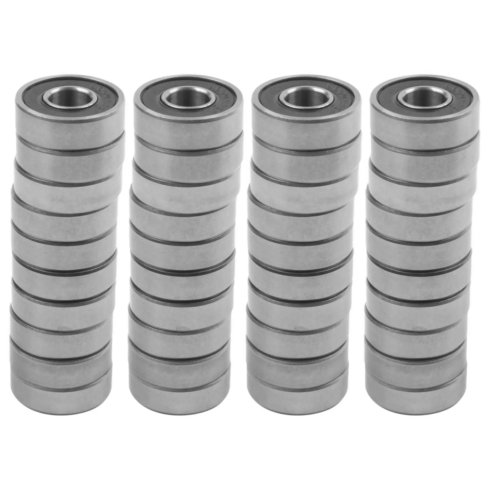 A04G-40Pcs 6000RS Shielded Deep Groove Radial Ball Bearings 10Mmx26mmx8mm