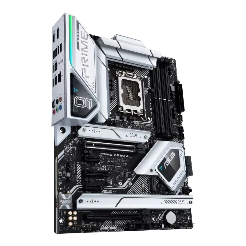 Imagem -03 - Asus-prime Placa-mãe com Soquete Lga 1700 Intel Core 1st e 12th Gen Core i3 i5 i7 i9 Processadores Ddr5 Dimm