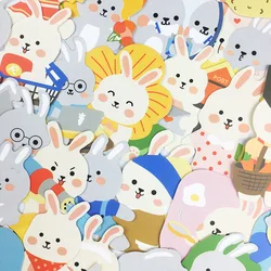 10/30/50pcs Cartoon Bunny Stickers Laptop Bicycle Guitar Skateboard Sticker Kid DIY Graffiti Waterproof Stickers Toy