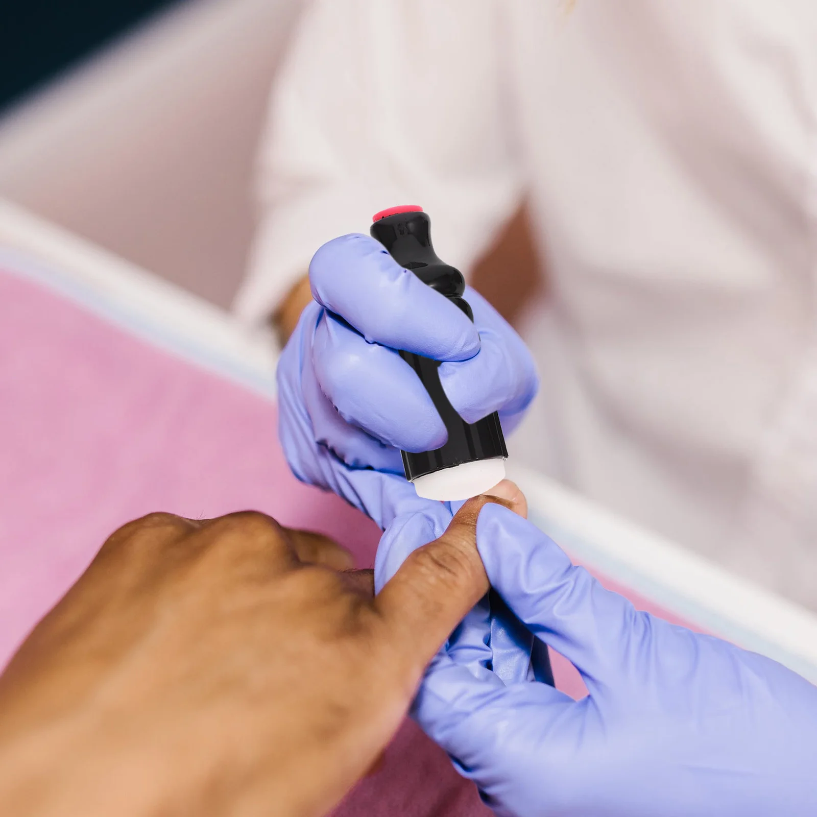 

7Pcs Nail Art Stamper Set Nail Stamp Tools Polish Scraper Kit DIY Manicure Template for Wedding Professional Salon Use