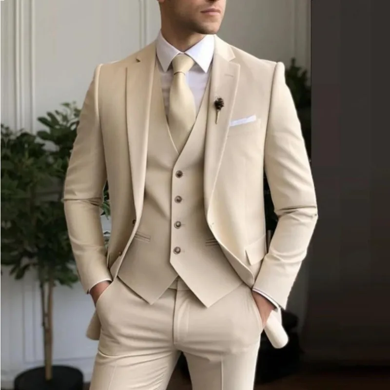 High Quality Men Suit Business Casual Banquet Suit Suit Wedding Man Dress Men