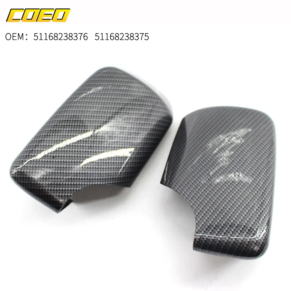 

A Pair of Mirror Housing Carbon Stripes For BMW 3-Series E46 Sedan 1998-2006 51168238376 51168238375