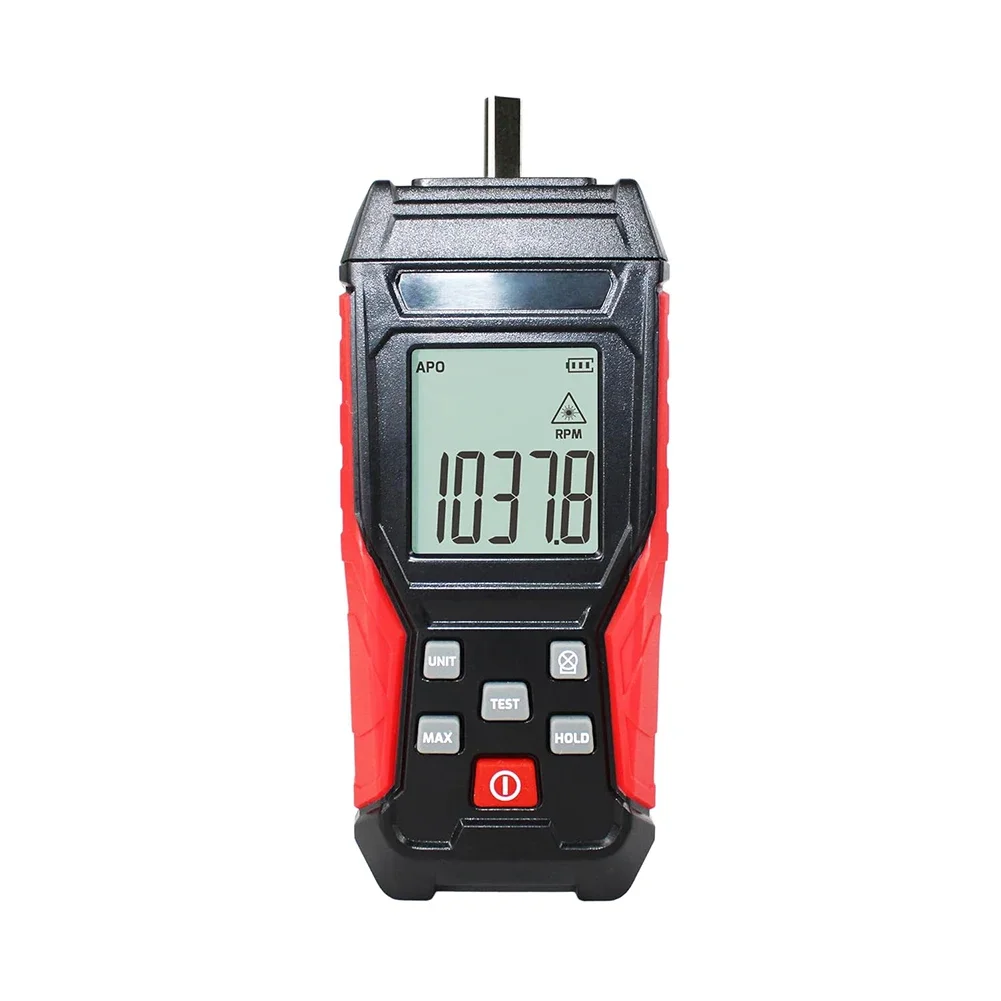 

Tachometer TA500B with Enhanced Accuracy Features Suitable for Both Professional and DIY Applications Up to 19999 RPM