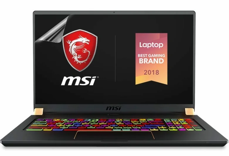 

Прозрачная/матовая защитная пленка для экрана ноутбука MSI GL73 GP73 WE73 GS73 GS73VR GT73 GT73VR GE75 GS75 GF75 17,3 дюйма