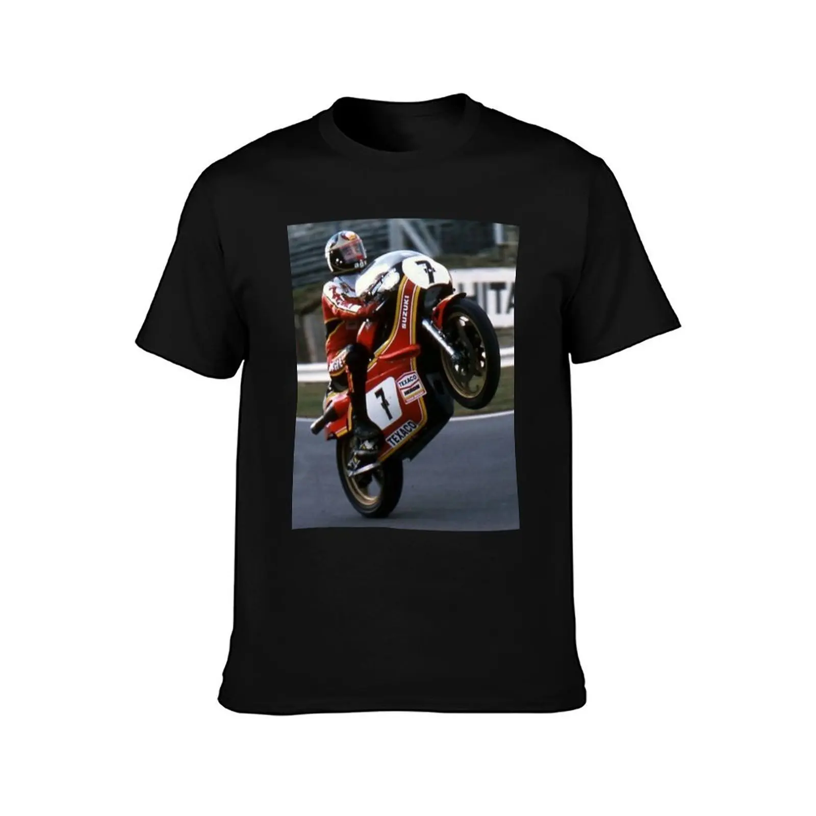 Barry Sheene T-Shirt Modern Style Print T-Shirt