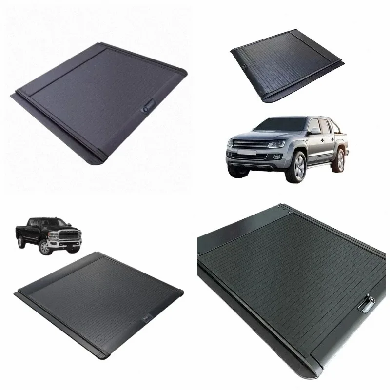 Aluminum Hard Tonneau Truck Bed Cover for Isuzu DMAX Navara Retractable & Waterproof Low Profile