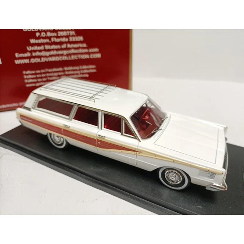 1:43 Scale Mercury Park Wagon Resin Car Model Collection Ornaments