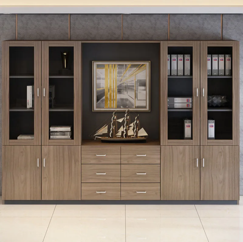 

Rangement Compact Filing Cabinet Modern Side Shelves Drawers Office Cupboards Nordic Doors Armoires De Salon Storage Furniture