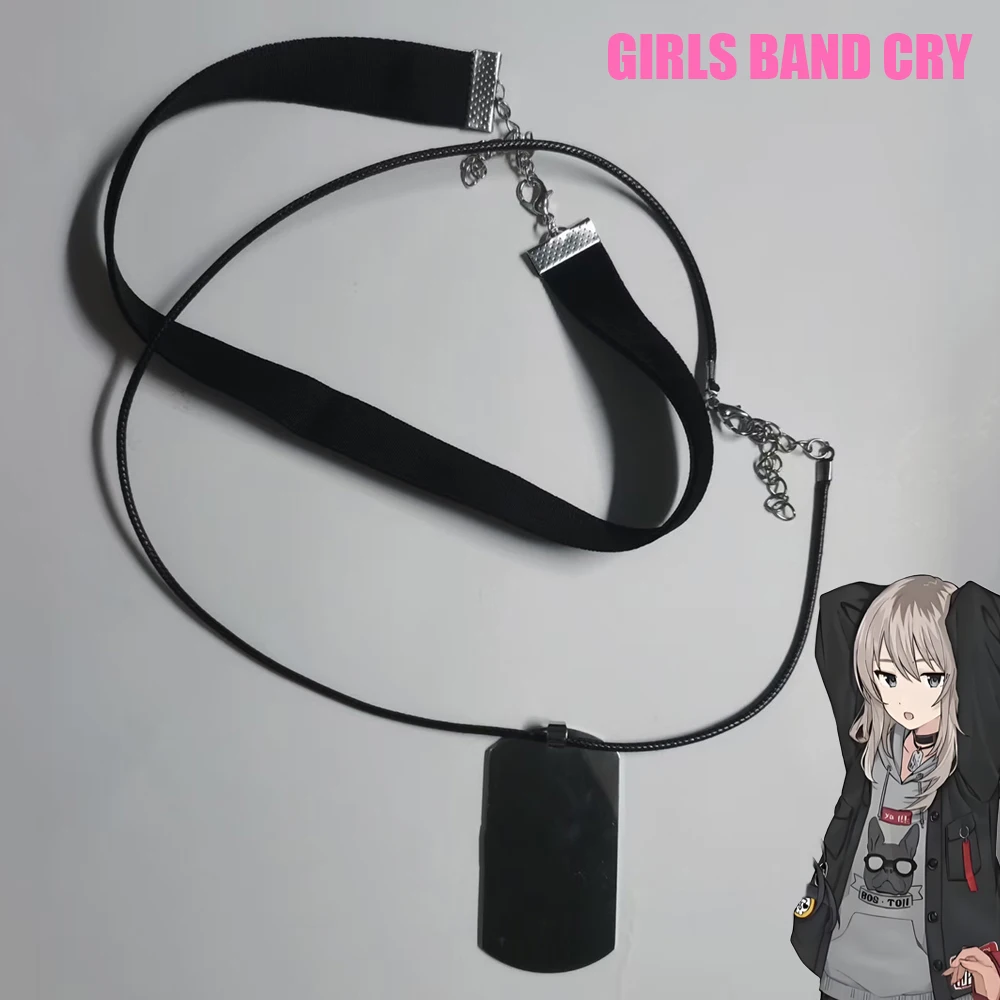 

Аниме GIRLS BAND CRY KAWARAGI MOMOKA ожерелье для косплея унисекс хип-хоп колье геометрический кулон комплект ювелирных аксессуаров