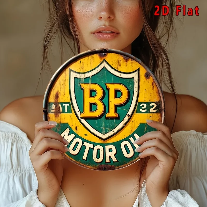 Vintage Bp Motor Oi… - image