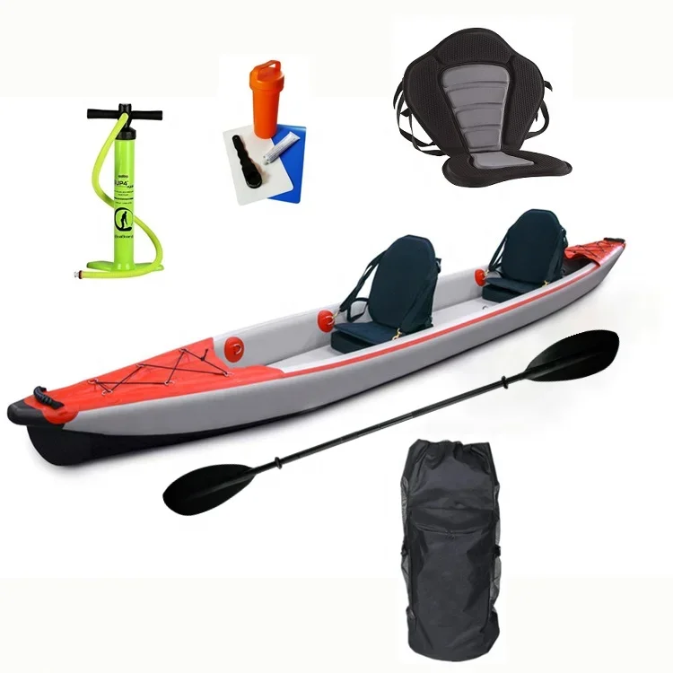 Lightweight Full Drop Stitch Kayak 2 Person Inflatable Kayak