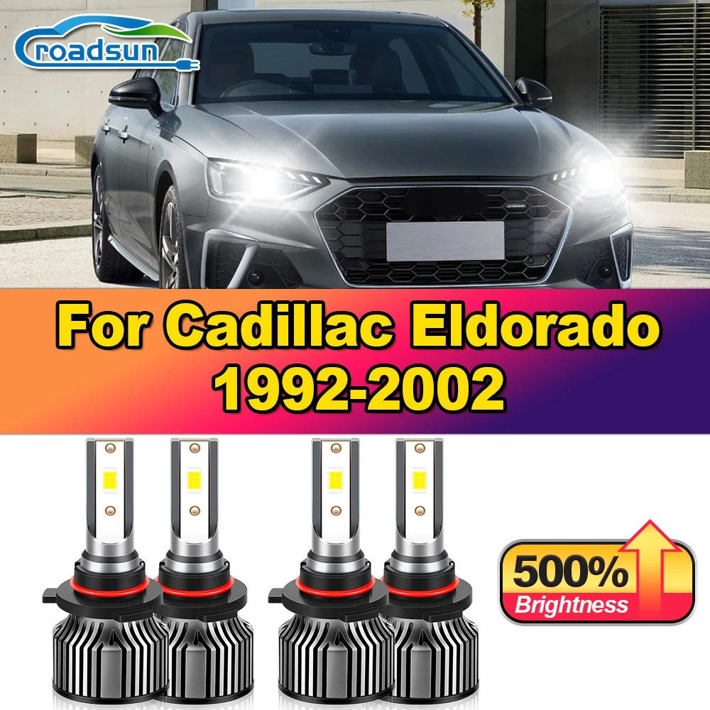 

40000LM Turbo Автолампы 240 Вт Canbus Светодиодные лампы для фар 12 В 6000 К Белые автомобильные фары для Cadillac Eldorado 1992-2000 2001 2002