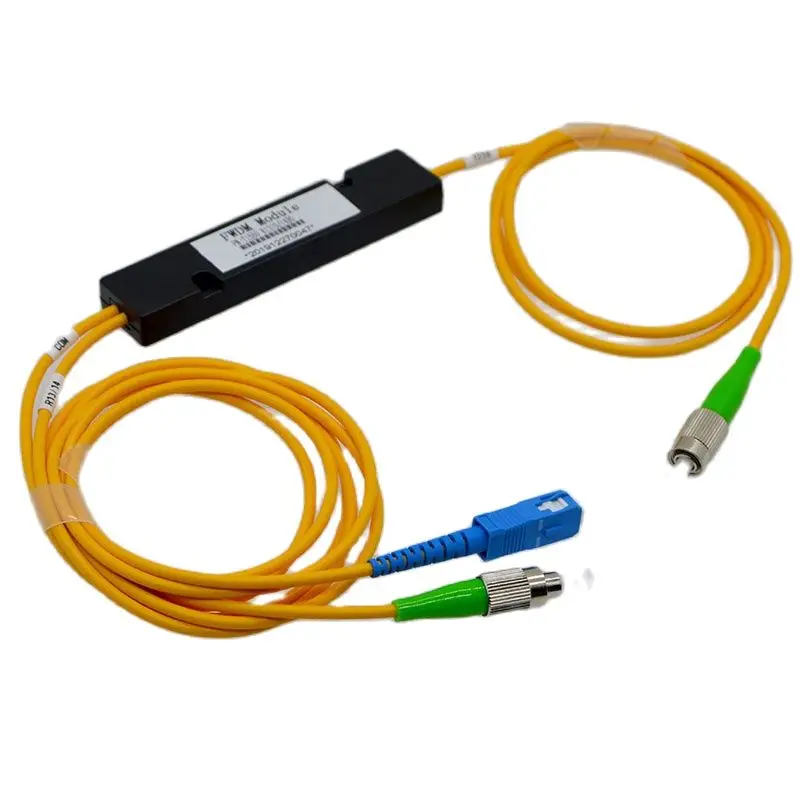 Multiplexador de divisão de comprimento de onda de fibra fwdm, 5 peças 1314/1490/1550nm 1x2wdm epon gpon sc fc conector frete grátis para brasil