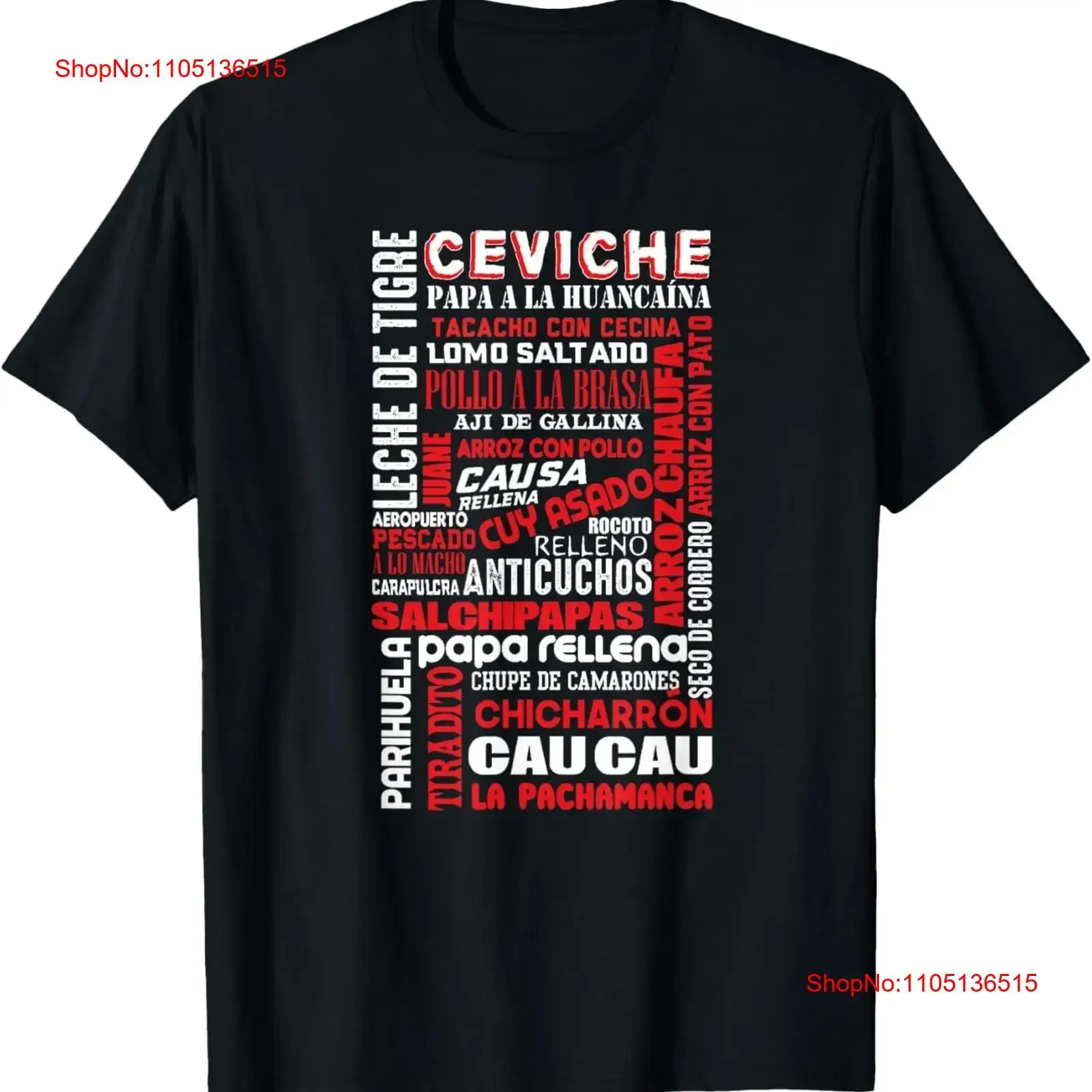 Peruanisches Essen Peru Foodie Chef Gastronomie T-Shirt Vintage Washed Casual Unisex Leicht homme Top für den Alltag