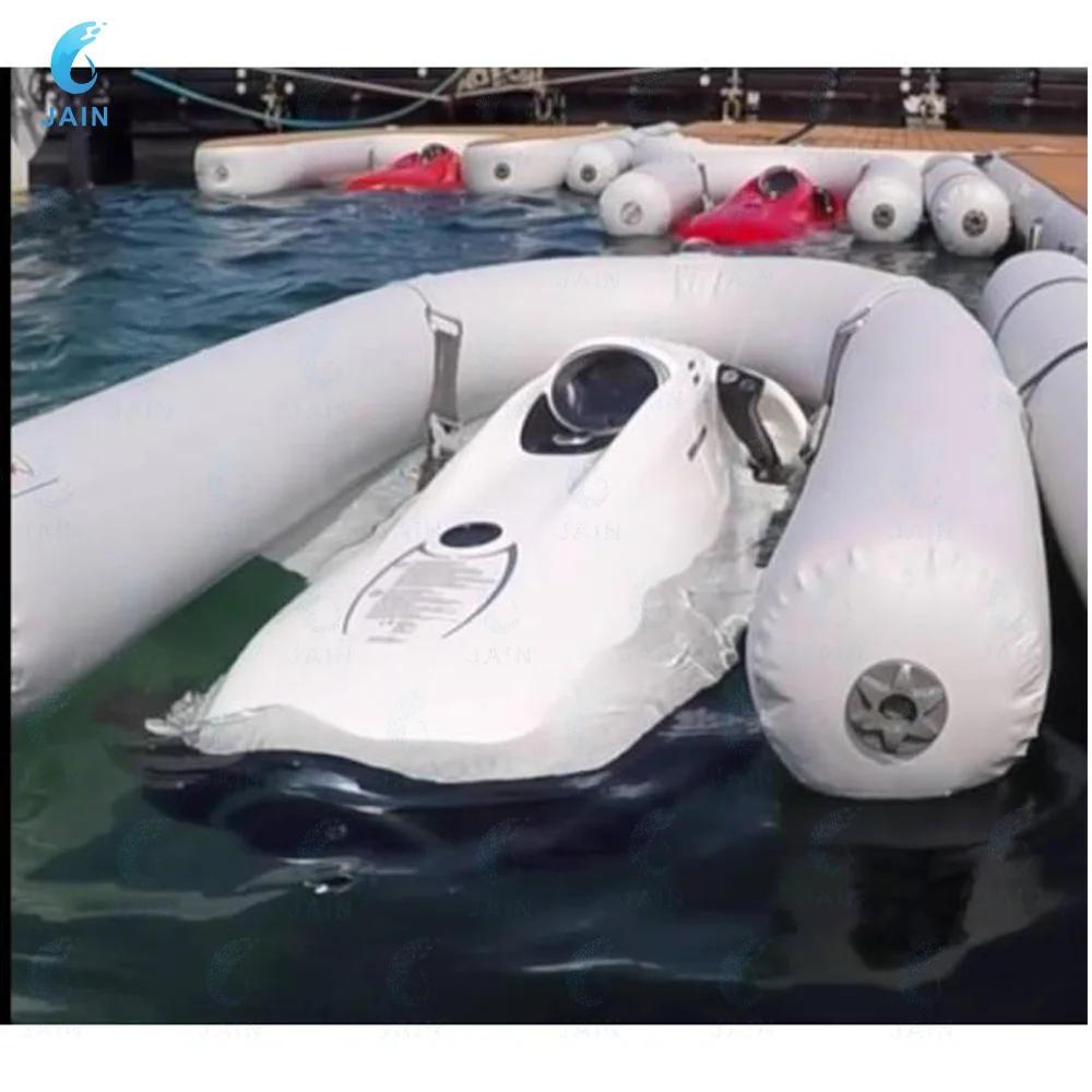 

Inflatable Floating C Dock Motorboat Surfing Board Sea Inflatable Floating Platform Jet Ski Motor Docks Floating Portable