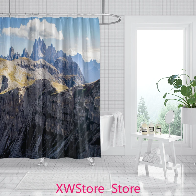 

Abstract Cloudscape Shower Curtain Dreamy Pastel Sky with Brushstroke Texture