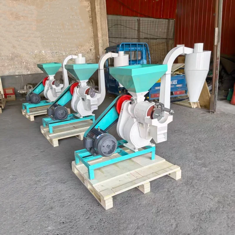 Electric Grain Millet Rice Milling Peeling Polishing Corn Millet Cereal Processing Removing Machinery