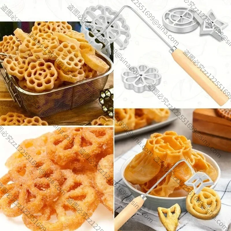 Suitable for Rose Donut Pastry Mold Set Accessories